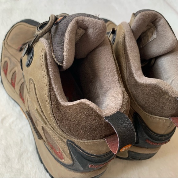 Women's Merrell Waterproof Vibram Hiking Boots Size 8.5 - Picture 8 of 14